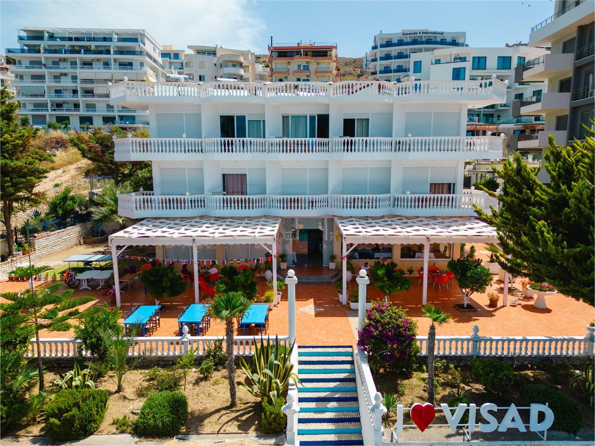 Hotel Visad Sarandë Exterior foto