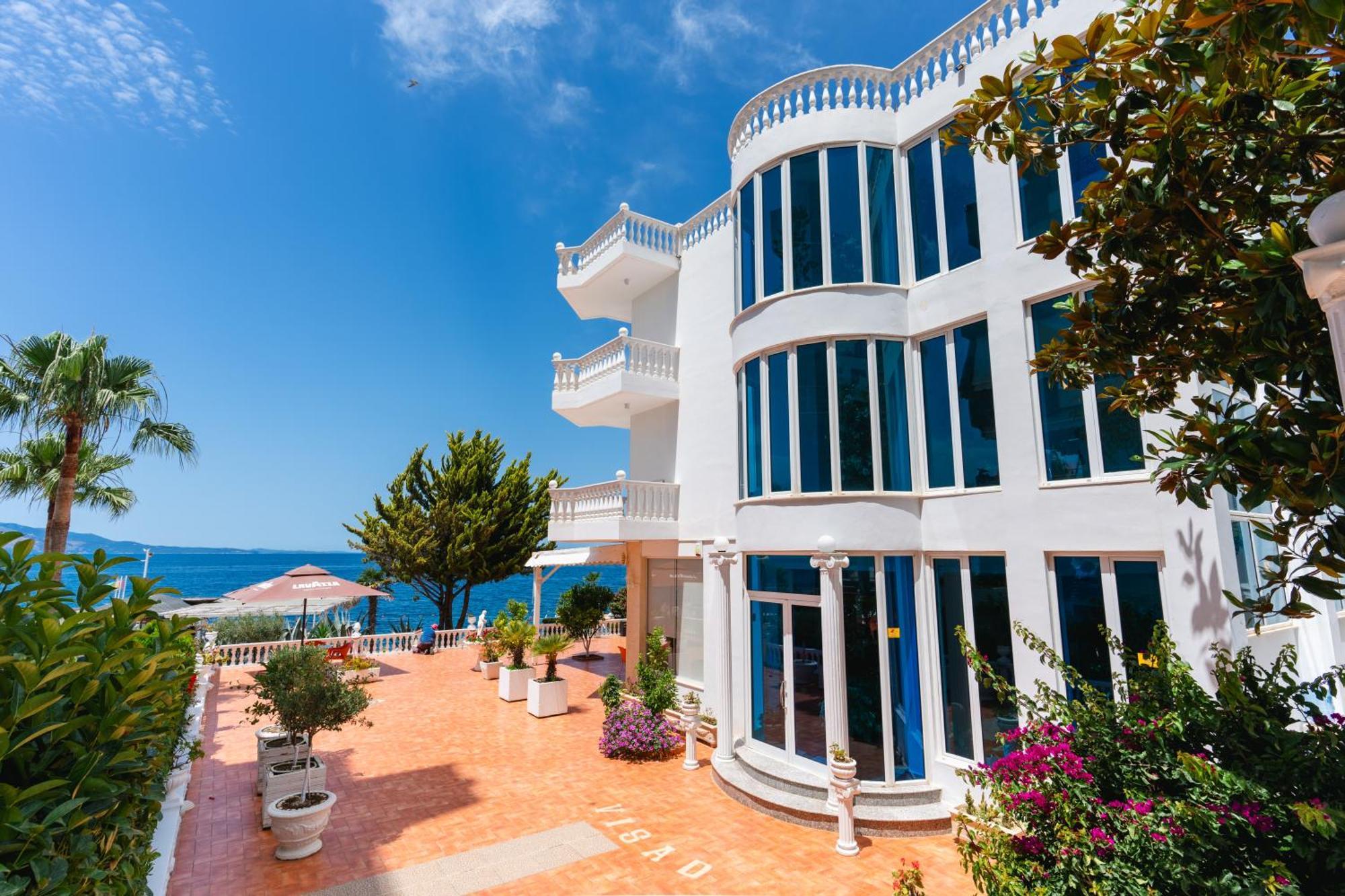 Hotel Visad Sarandë Exterior foto