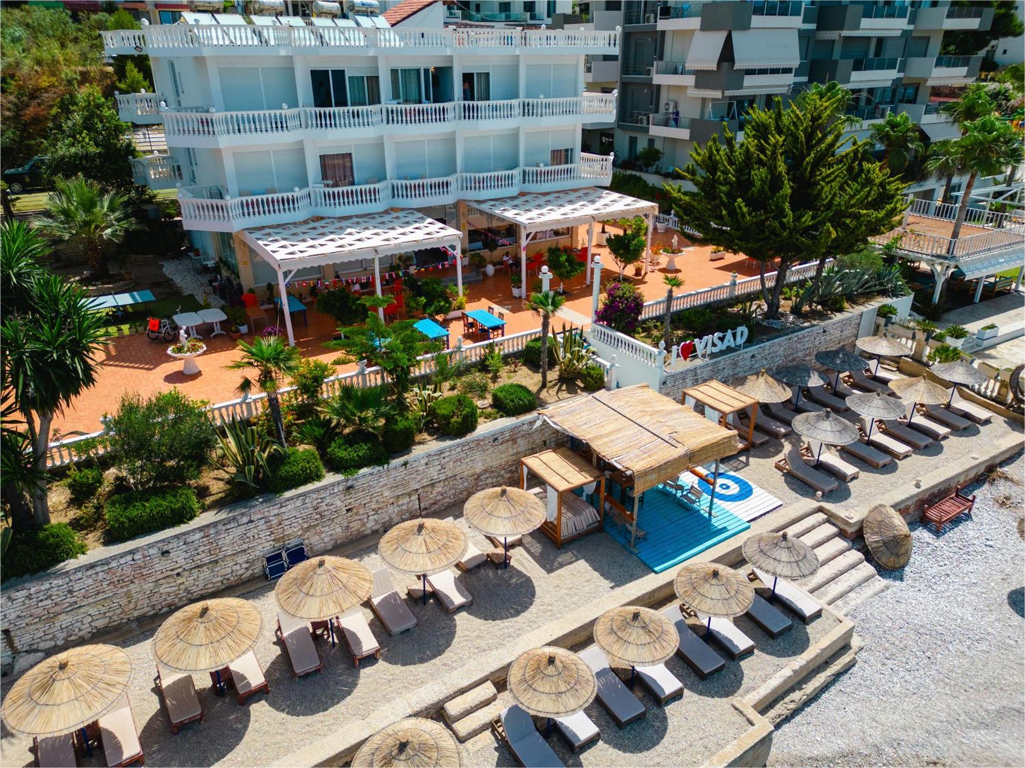 Hotel Visad Sarandë Exterior foto