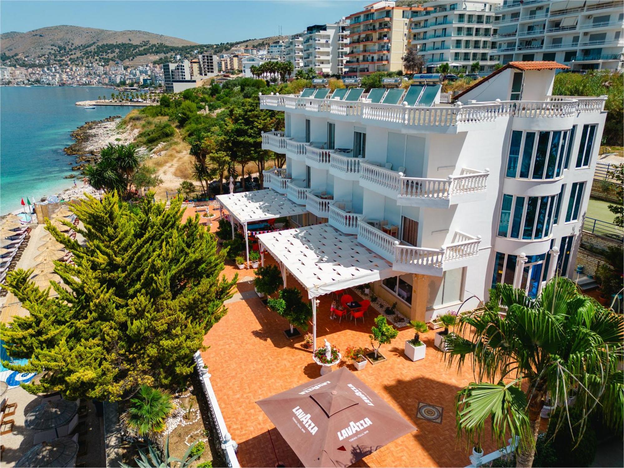 Hotel Visad Sarandë Exterior foto
